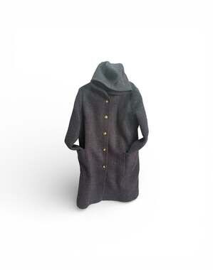 BODEN WOOL CAPE COAT SIZE USA10